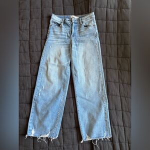 Hidden Light Blue High-Rise Straight Leg Women’s Jeans